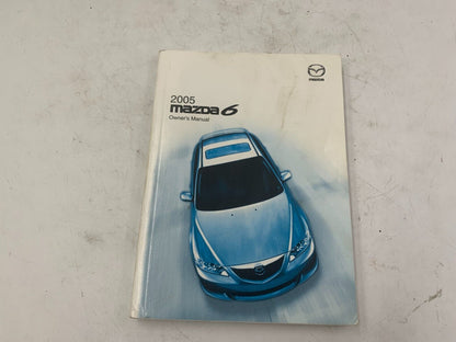 2005 Mazda 6 Owners Manual Set with Case OEM B01B51035