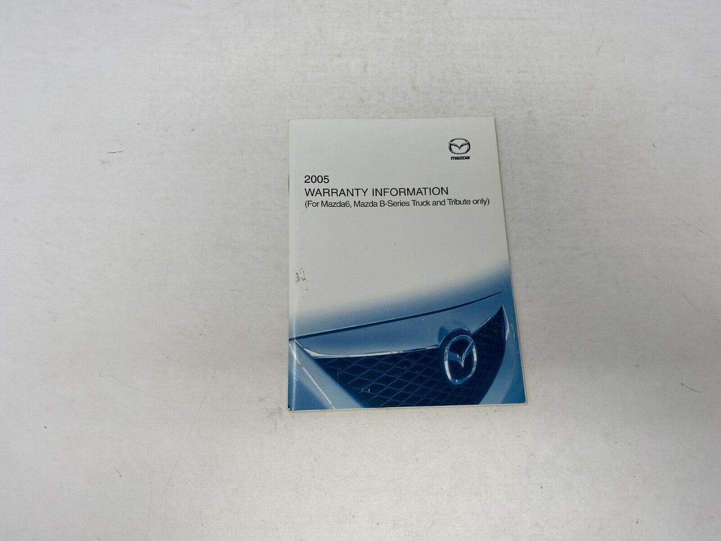 2005 Mazda 6 Owners Manual Set with Case OEM B01B51035