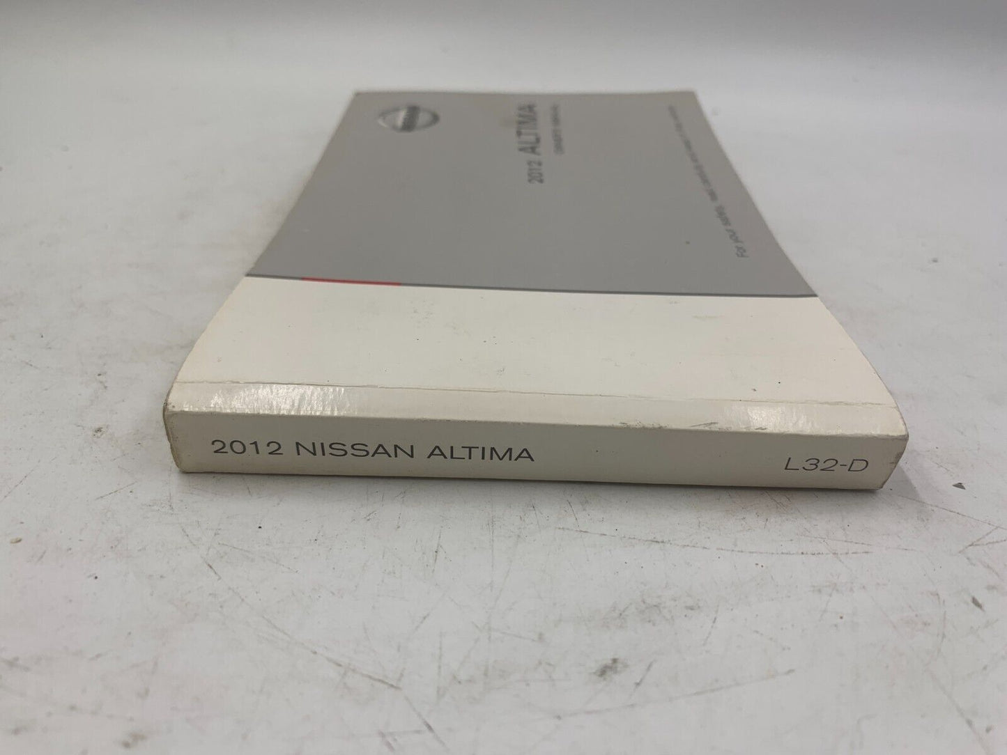 2012 Nissan Altima Owners Manual OEM B01B51037