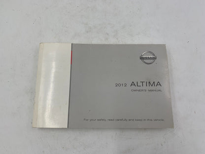 2012 Nissan Altima Owners Manual OEM B01B51037