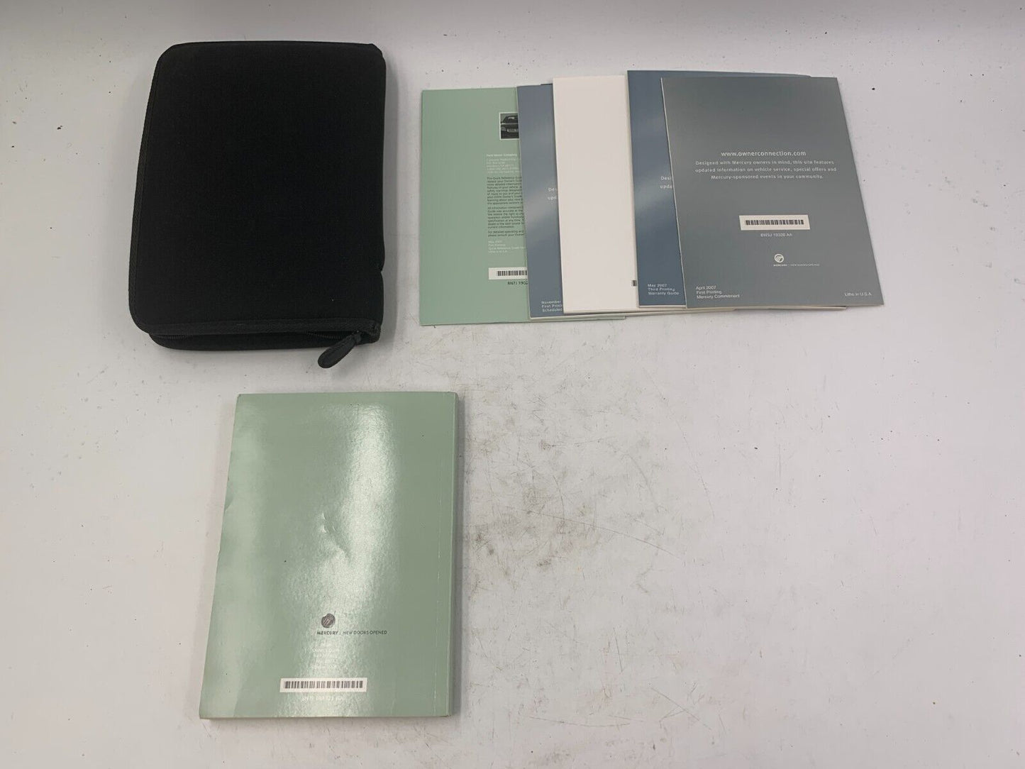 2008 Mercury Milan Owners Manual Set with Case OEM B01B51040