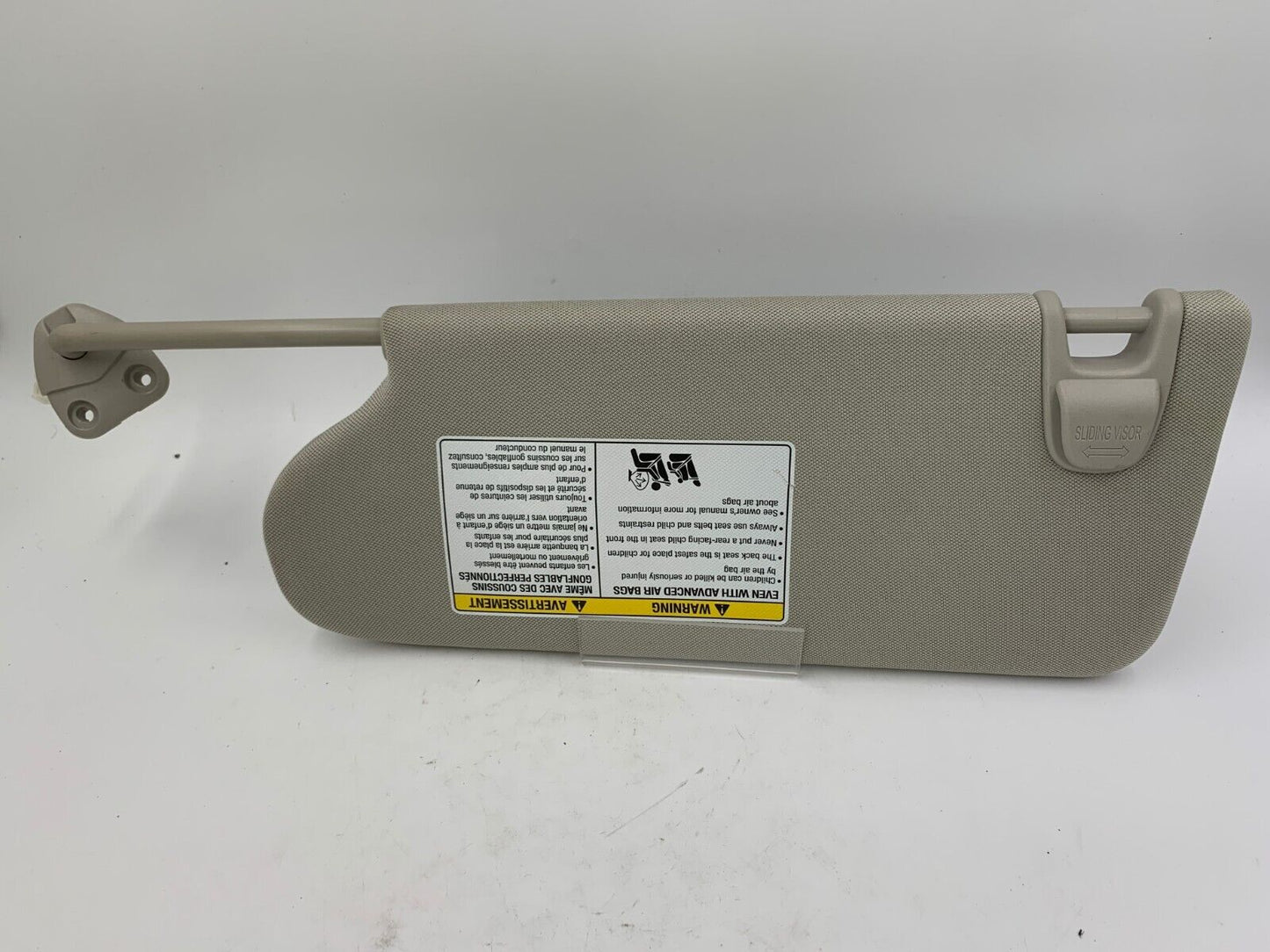 2013-2019 Nissan Altima Passenger Sun Visor Sunvisor Gray Illumination A04B58006