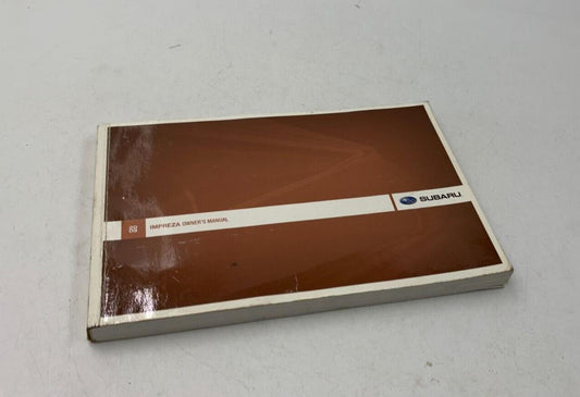 2009 Subaru Impreza Owners Manual OEM A04B58007