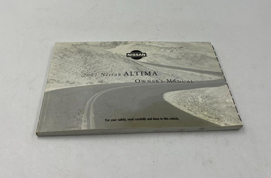 2001 Nissan Altima Owners Manual OEM A04B58009