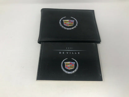 2001 Cadillac DeVille Owners Manual Handbook Set With Case OEM A03B70009