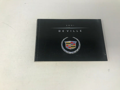 2001 Cadillac DeVille Owners Manual Handbook Set With Case OEM A03B70009