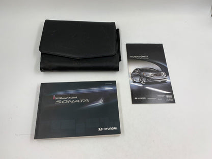 2012 Hyundai Sonata Owners Manual Set with Case OEM A04B59008