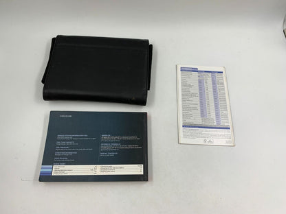 2012 Hyundai Sonata Owners Manual Set with Case OEM A04B59008