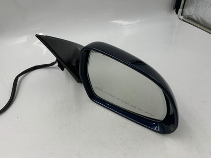 2009 Audi A4 Passenger Side View Power Door Mirror Blue OEM B03B20027