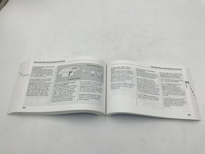 2011 Honda Odyssey Owners Manual OEM B04B11043