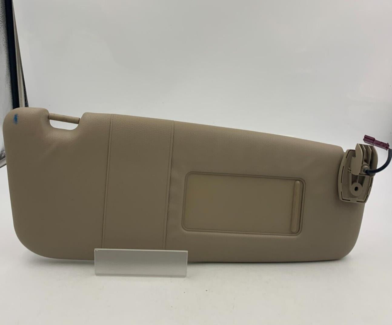 2008-2009 BMW 535i Passenger Sun Visor Sunvisor Brown Illuminated OEM A03B34042