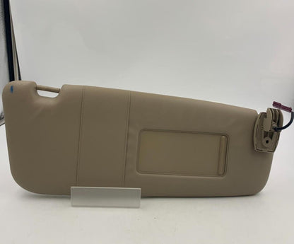 2008-2009 BMW 535i Passenger Sun Visor Sunvisor Brown Illuminated OEM A03B34042