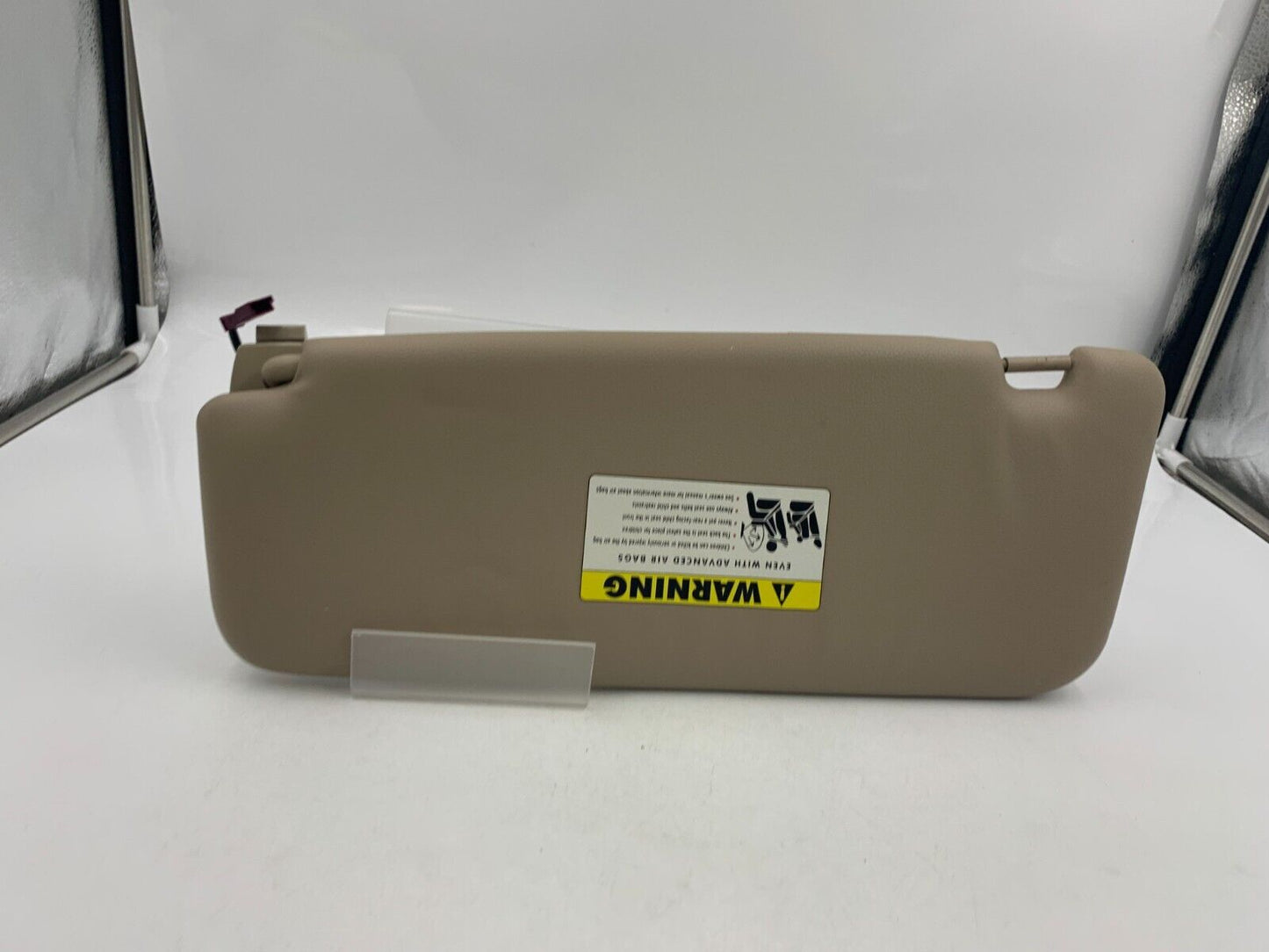 2008-2009 BMW 535i Passenger Sun Visor Sunvisor Brown Illuminated OEM A03B34042