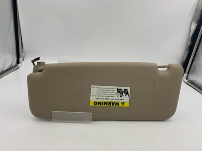 2008-2009 BMW 535i Passenger Sun Visor Sunvisor Brown Illuminated OEM A03B34042