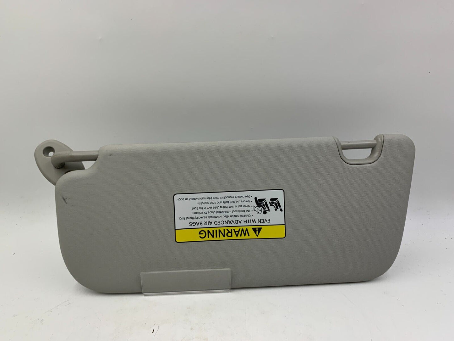 2014-2019 Kia Soul Passenger Sun Visor Sunvisor Gray OEM C02B12067