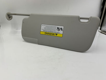 2014-2019 Kia Soul Passenger Sun Visor Sunvisor Gray OEM C02B12067