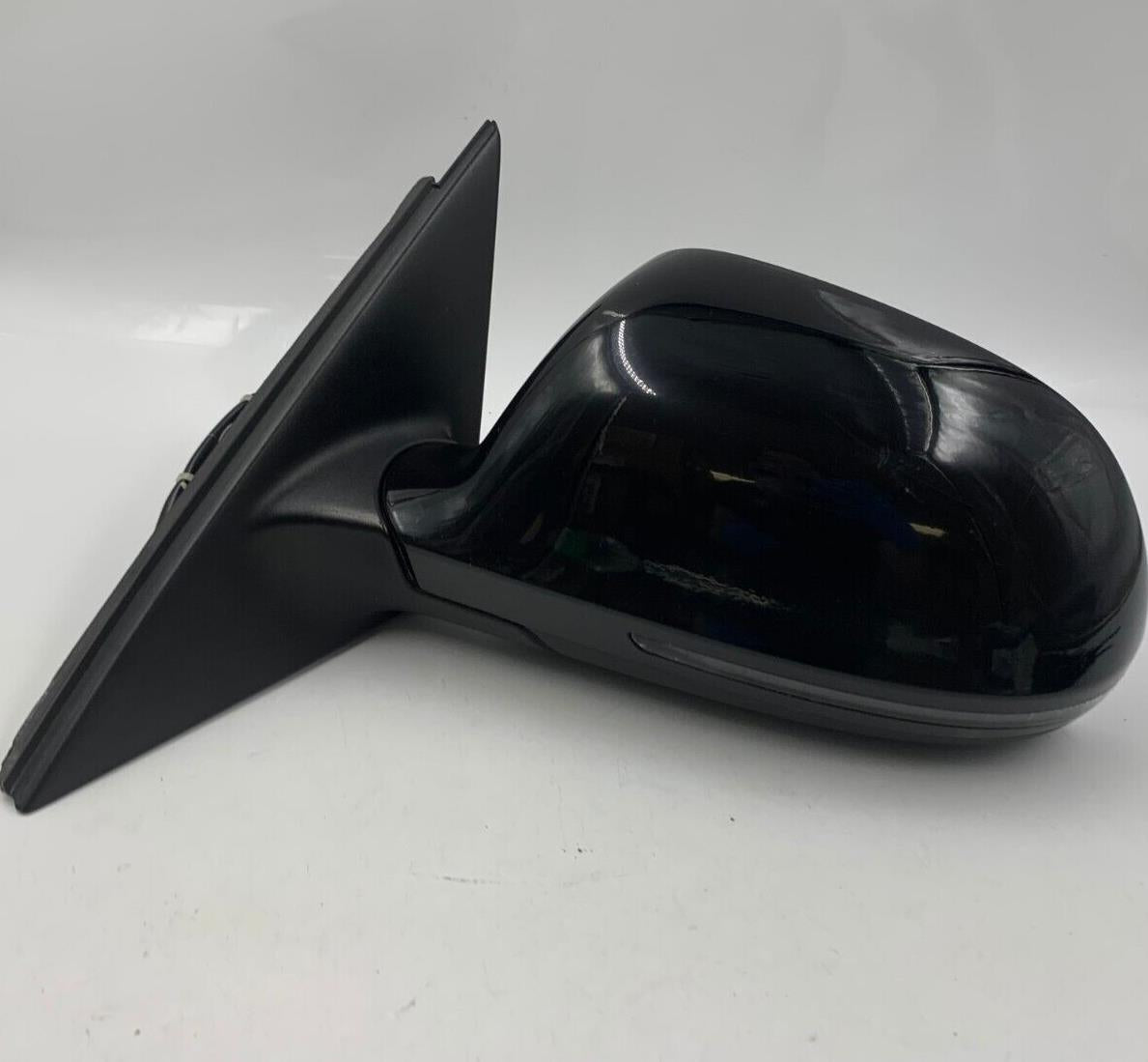 2009 Audi A4 Driver Side View Power Door Mirror Black OEM B04B12050