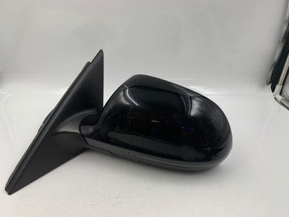 2009 Audi A4 Driver Side View Power Door Mirror Black OEM B04B12050