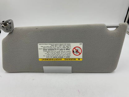 2002-2006 Toyota Camry Passenger Sun Visor Sunvisor Gray OEM A03B54040