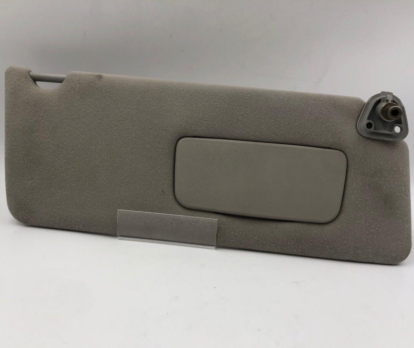 2002-2006 Toyota Camry Passenger Sun Visor Sunvisor Gray OEM A04B63008