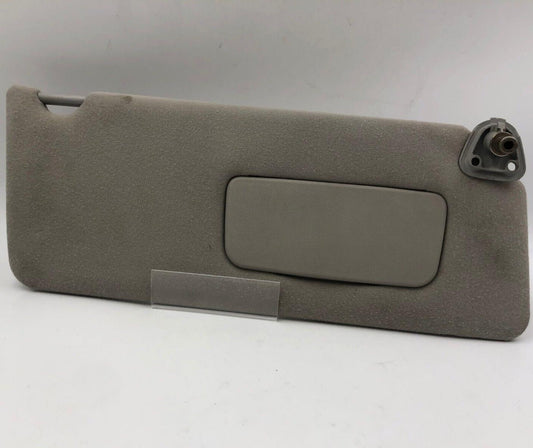 2002-2006 Toyota Camry Passenger Sun Visor Sunvisor Gray OEM A04B63008