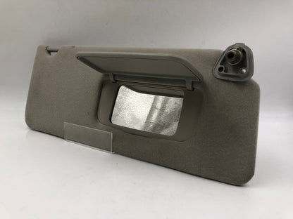 2002-2006 Toyota Camry Passenger Sun Visor Sunvisor Gray OEM A04B63008