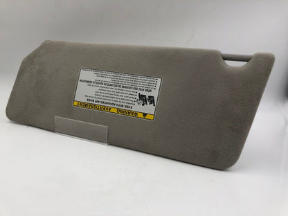 2002-2006 Toyota Camry Passenger Sun Visor Sunvisor Gray OEM A04B63008