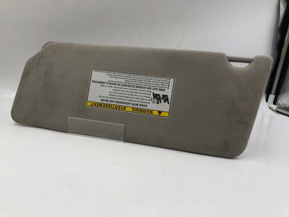 2002-2006 Toyota Camry Passenger Sun Visor Sunvisor Gray OEM A04B63008