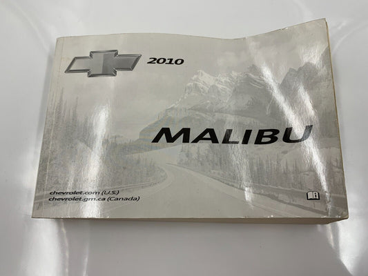 2010 Chevrolet Malibu Owners Manual OEM F01B37067