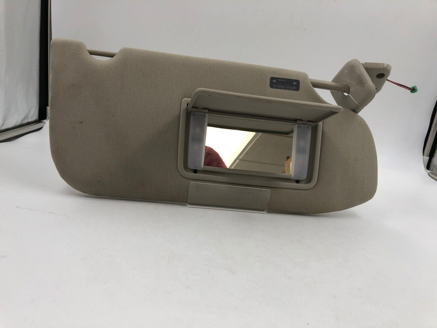 2012 Ford Taurus Passenger Sun Visor Sunvisor Gray illuminated B03B61004