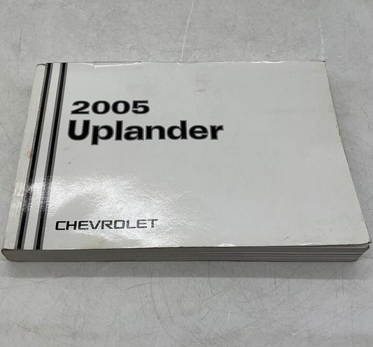 2005 Chevy Uplander Owners Manual OEM B03B47051