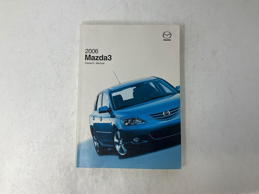 2006 Mazda 3 Owners Manual OEM H04B53014