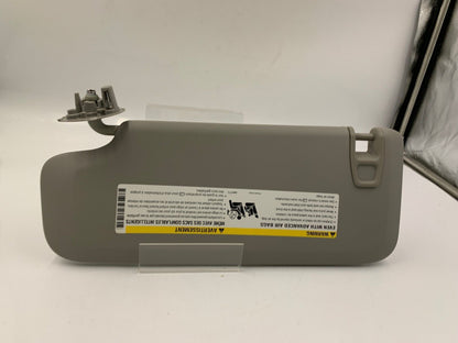 2011-2016 Chevrolet Cruze Passenger Sun Visor Sunvisor Gray OEM B03B60005