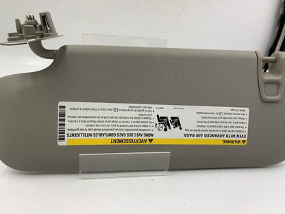 2011-2016 Chevrolet Cruze Passenger Sun Visor Sunvisor Gray OEM B03B60005