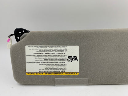 2005-2010 Toyota Sienna Passenger Sun Visor Sunvisor Gray Illuminated A03B66005