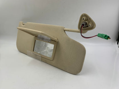 2008-2009 Ford Taurus X Passenger Sun Visor Sunvisor Tan Illuminated C02B29023