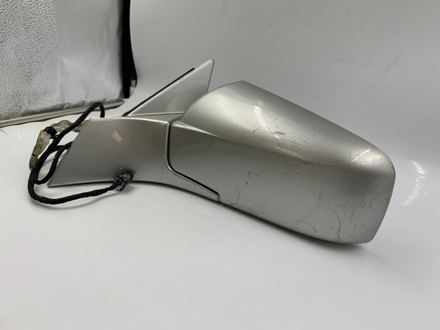 2003-2007 Cadillac CTS Driver Side View Power Door Mirror Silver OEM C01B44059