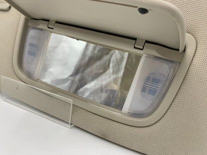 2017-2020 Ford Fusion Passenger Visor Sunvisor Gray Illuminated OEM B03B26029