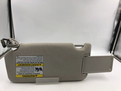 2010-2014 Subaru Legacy Passenger Sun Visor Sunvisor Gray Illuminated C02B16068