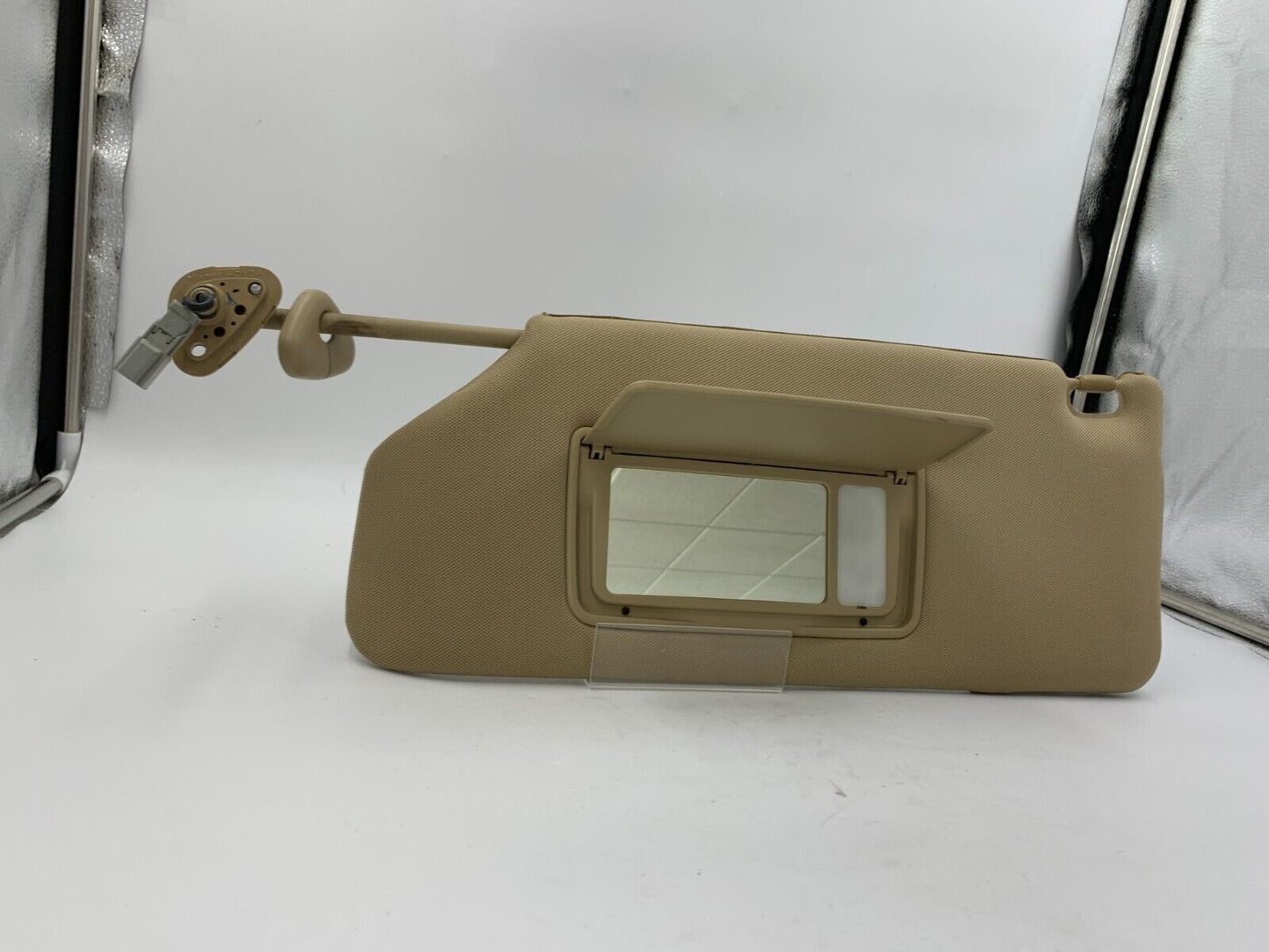 2006-2010 Honda Odyssey Driver Sunvisor Sun Visor Tan Illuminated OEM C02B46027