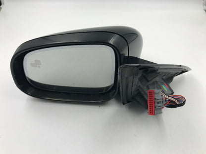 2010-2012 Jaguar XJ Driver Side View Power Door Mirror Black OEM E01B04002