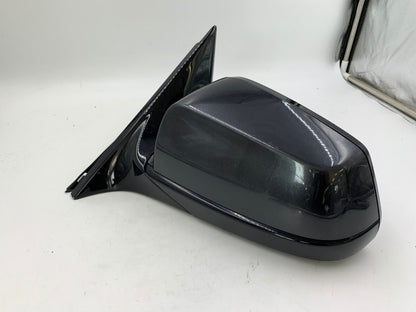 2009-2012 BMW 750i Driver Side View Power Door Mirror Gray OEM B02B19062