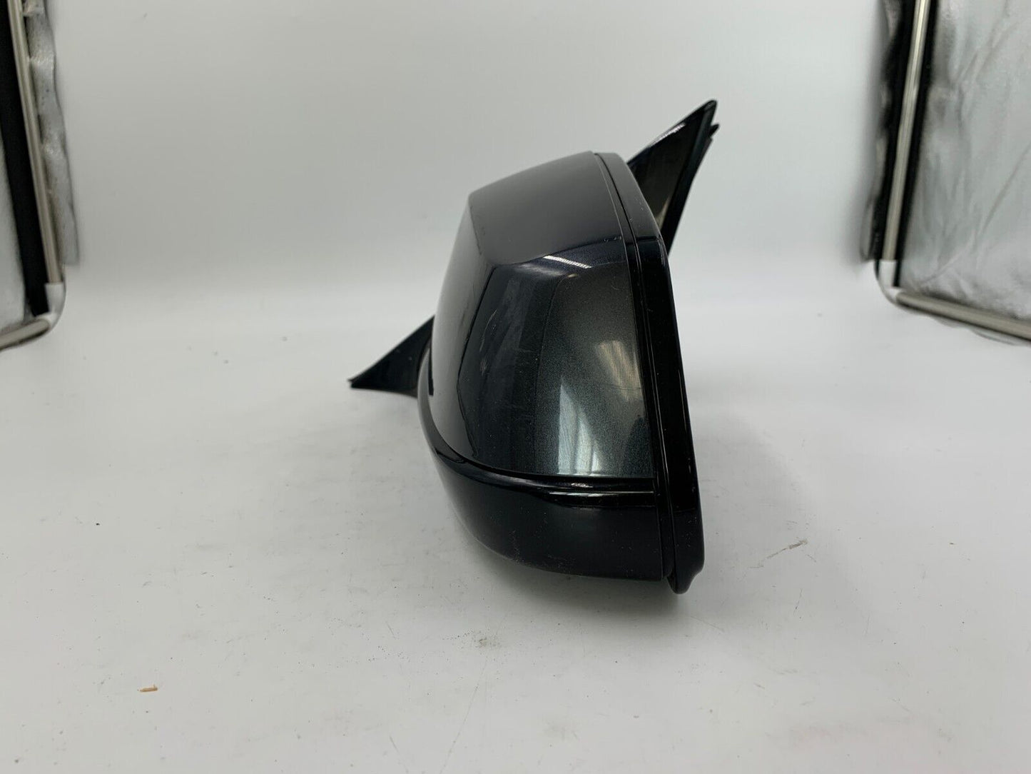 2009-2012 BMW 750i Driver Side View Power Door Mirror Gray OEM B02B19062