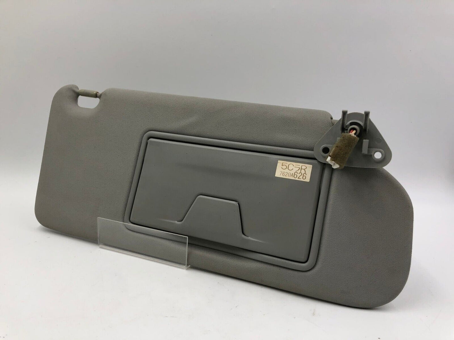 2010-2012 Mitsubishi Outlander Passenger Sun Visor Sunvisor Gray OEM A04B26059