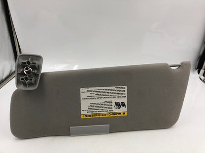 2004-2008 Ford F150 Passenger Sun Visor Sunvisor Gray OEM D01B25063