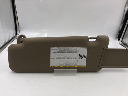 2008-2013 Toyota Highlander Passenger Sunvisor Illumination Brown OEM D01B28024