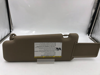 2008-2013 Toyota Highlander Passenger Sunvisor Illumination Brown OEM D01B28024