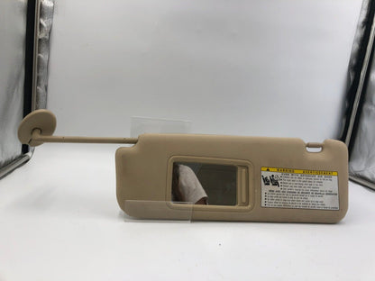 2007-2009 Lexus ES350 Driver Sun Visor Sunvisor Tan Illumination OEM C04B38049