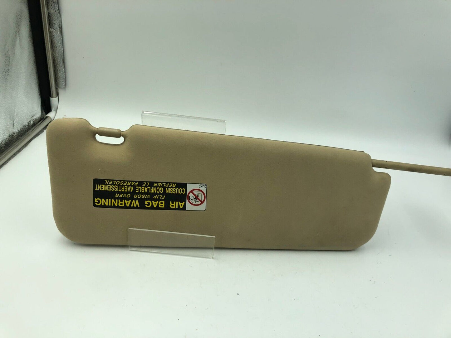 2007-2009 Lexus ES350 Driver Sun Visor Sunvisor Tan Illumination OEM C04B38049