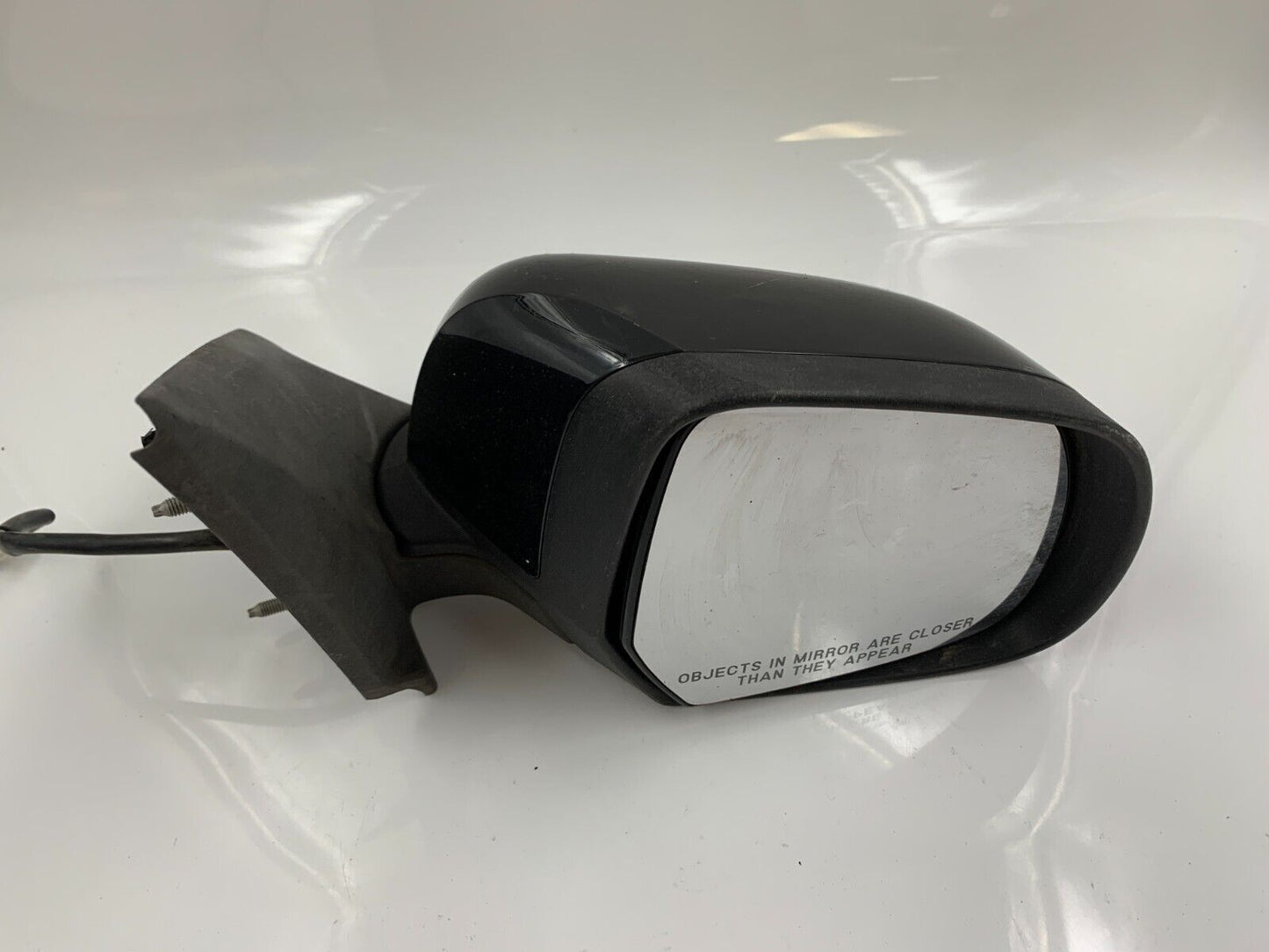 2012-2014 Nissan Versa Passenger Side View Power Door Mirror Black OEM H01B31047